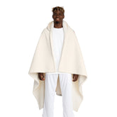 Luna Solstice - Sugar Skull Hooded Sherpa Blanket